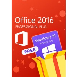 Office 2016 Pro Plus (+Windows 10 Pro for free)